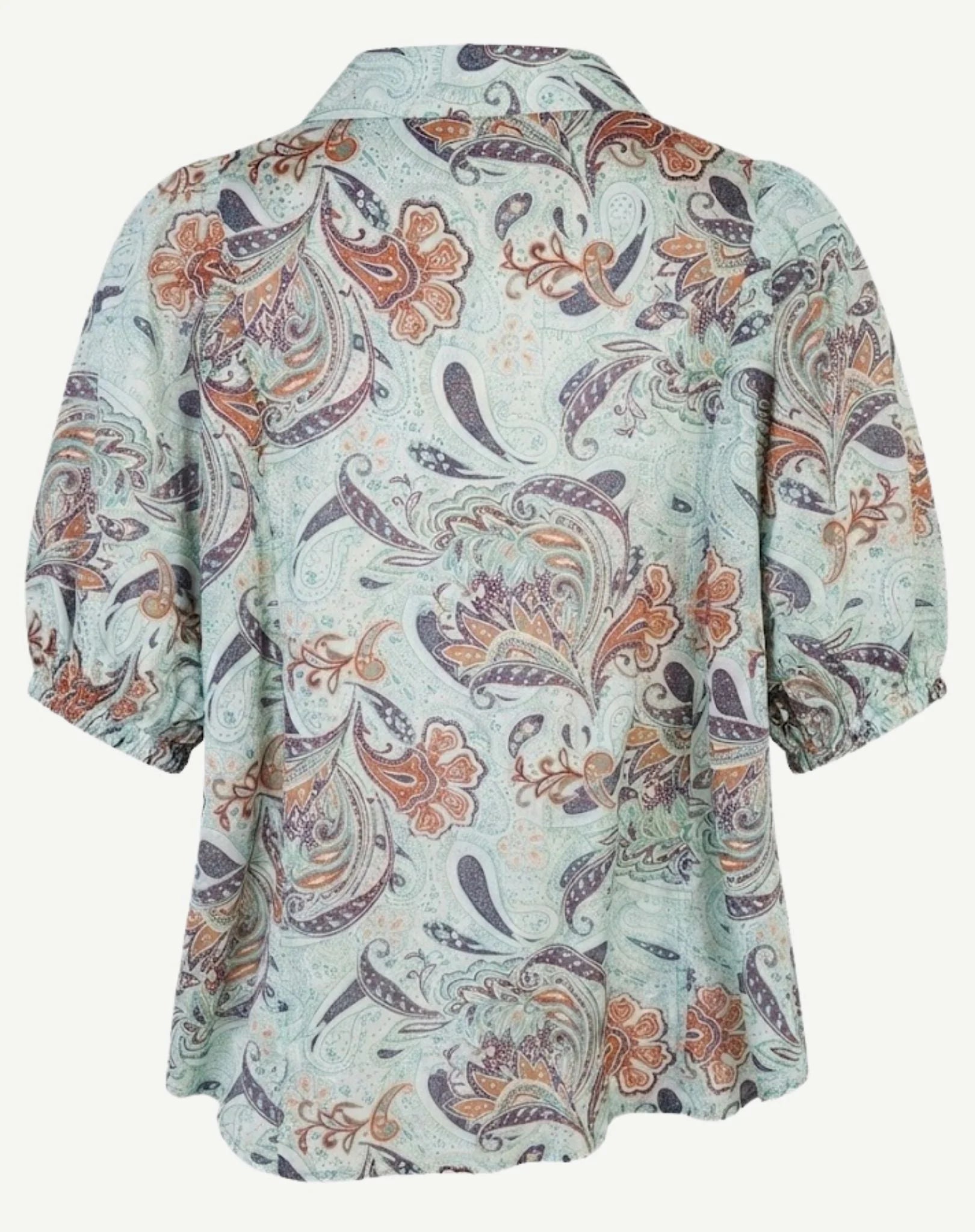 Paisley Spice Soft Print Shirt -  Corfu