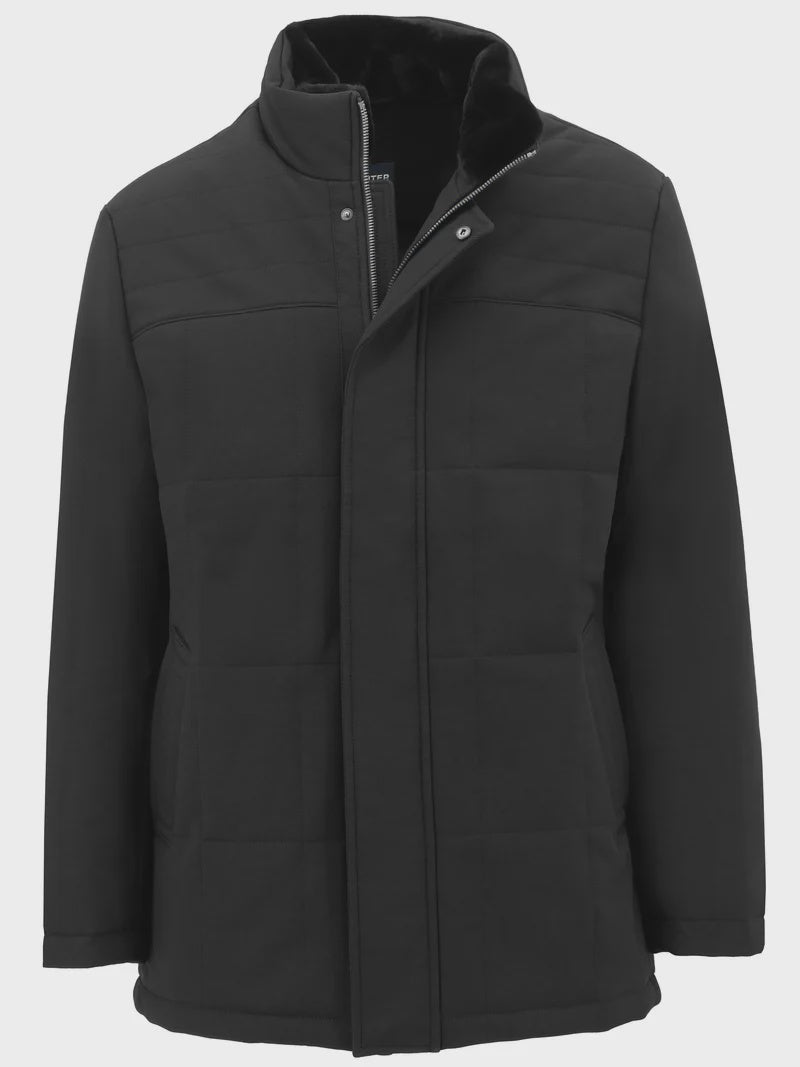 Jeremy Quilted Jacket Black - Daniel Hechter