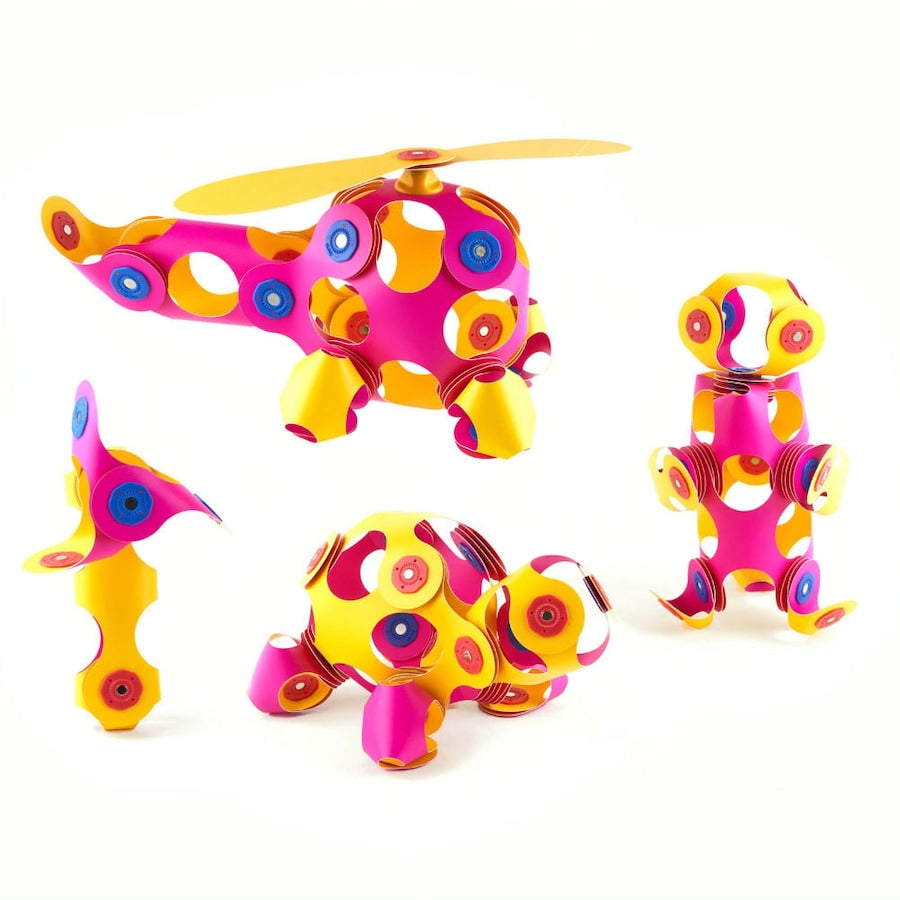 Clixo Crew Pack Pink/Yellow