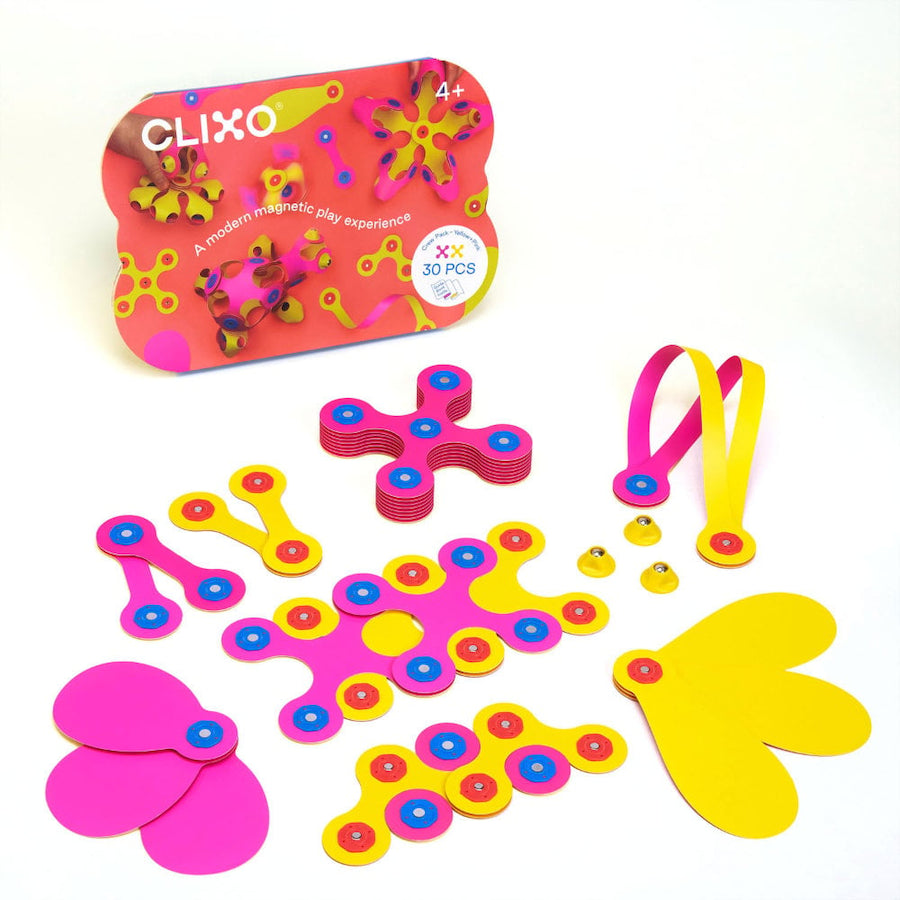 Clixo Crew Pack Pink/Yellow