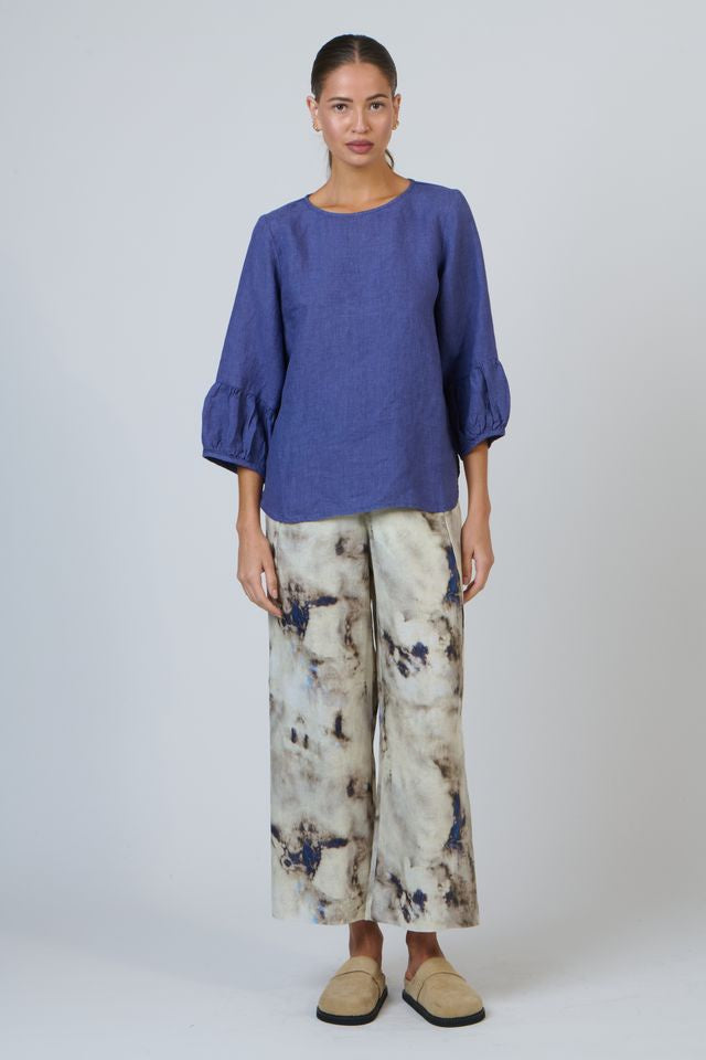Linen Trouser Emperador Naturals by O &amp; J