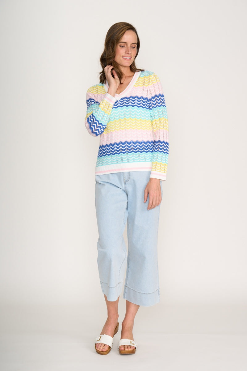 FO8208 Say Hello Sweater