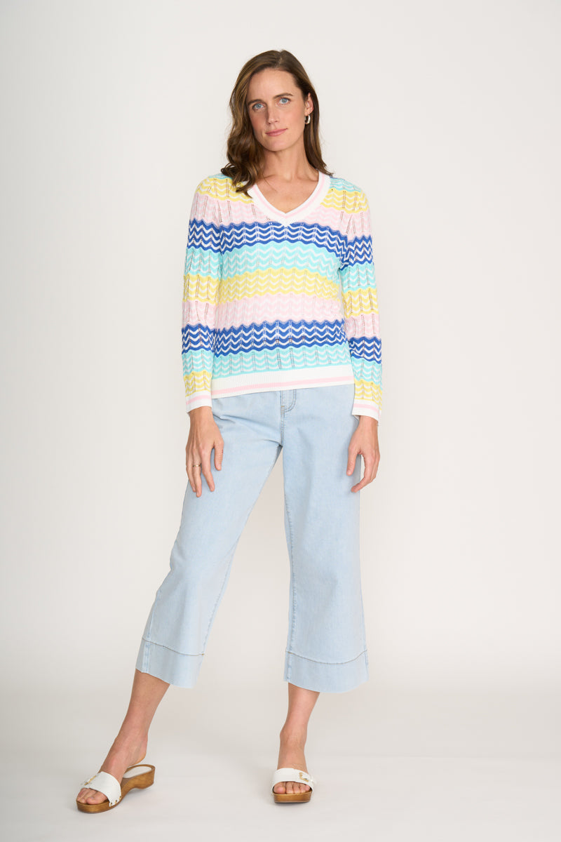 FO8208 Say Hello Sweater
