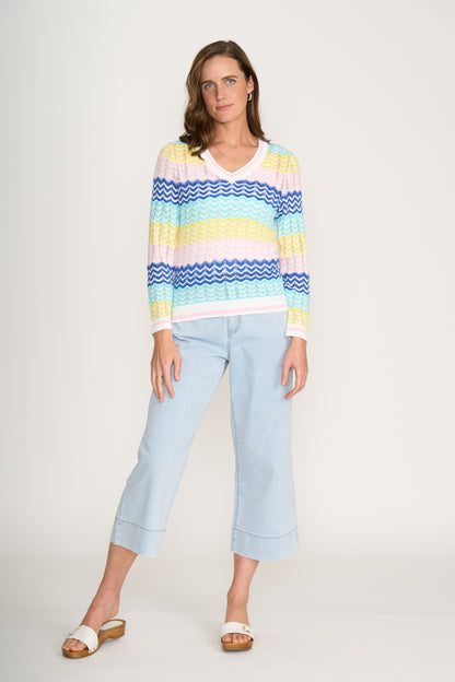 FO8208 Say Hello Sweater