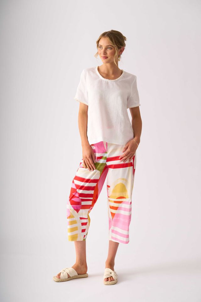 Benefits Scoop Top White - FOIL