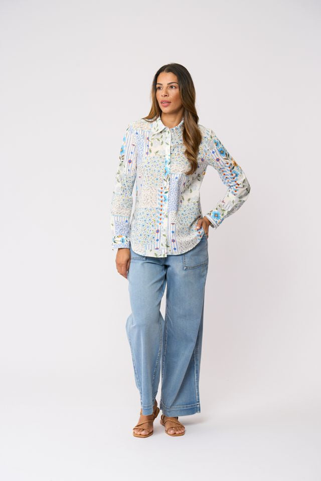 All Class Shirt Flower Patch - FOIL