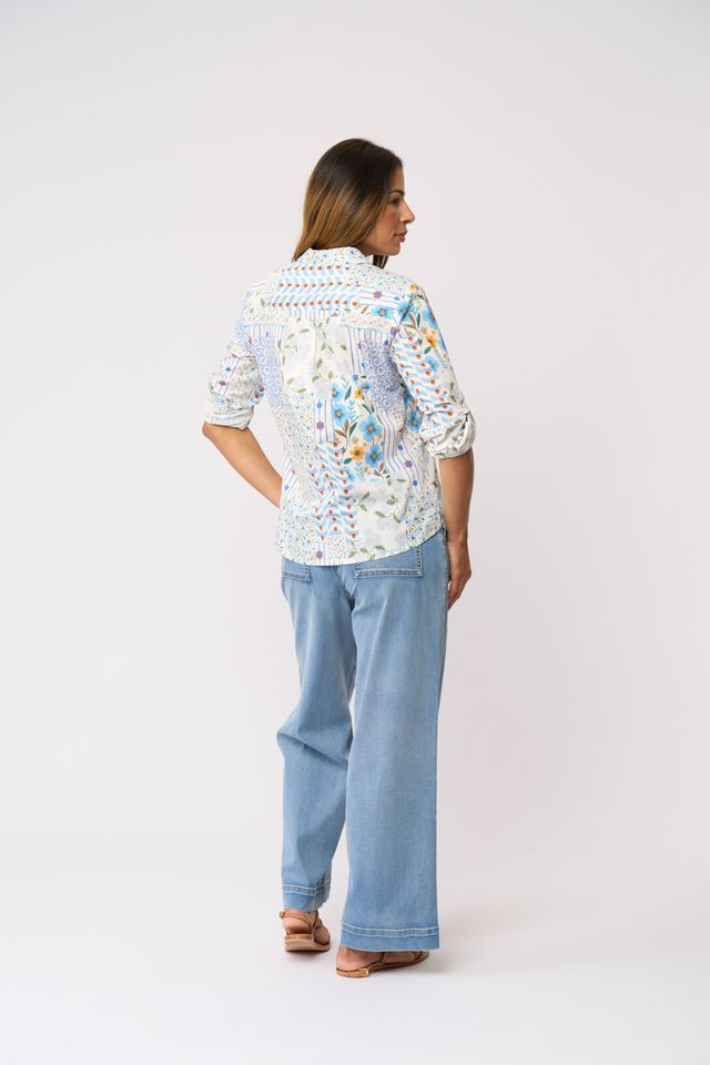 All Class Shirt Flower Patch - FOIL