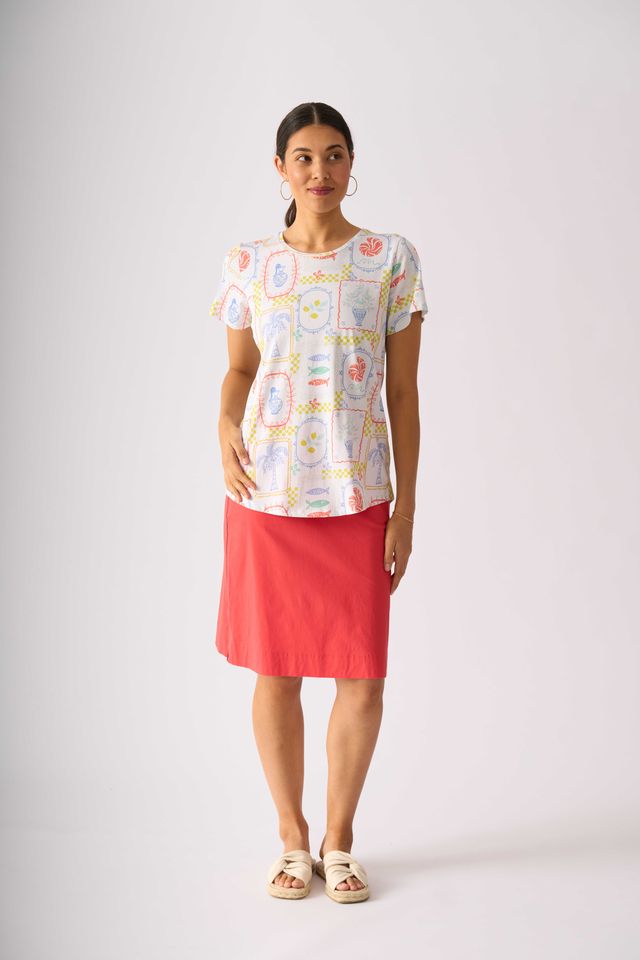 Tee-Rific Skirt Flamingo - FOIL
