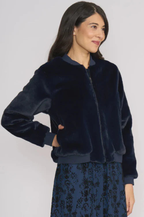 Fur Sure Jacket Midnight Foil
