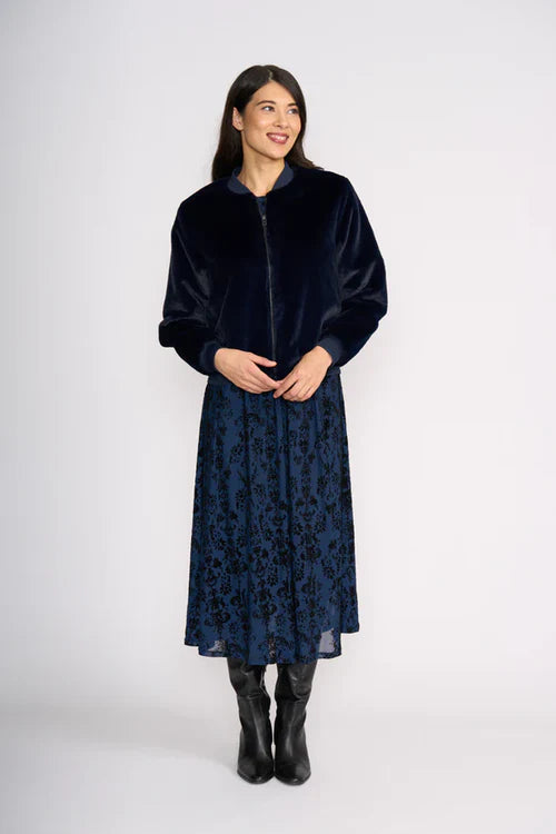 Fur Sure Jacket Midnight Foil