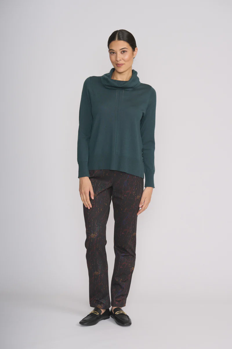 Detail Driven Sweater Ivy Foil
