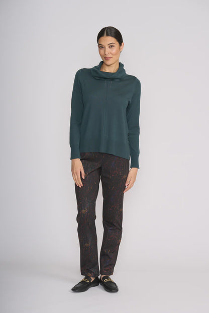 Detail Driven Sweater Ivy Foil