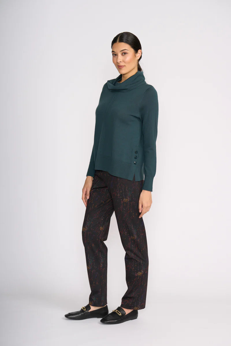 Detail Driven Sweater Ivy Foil