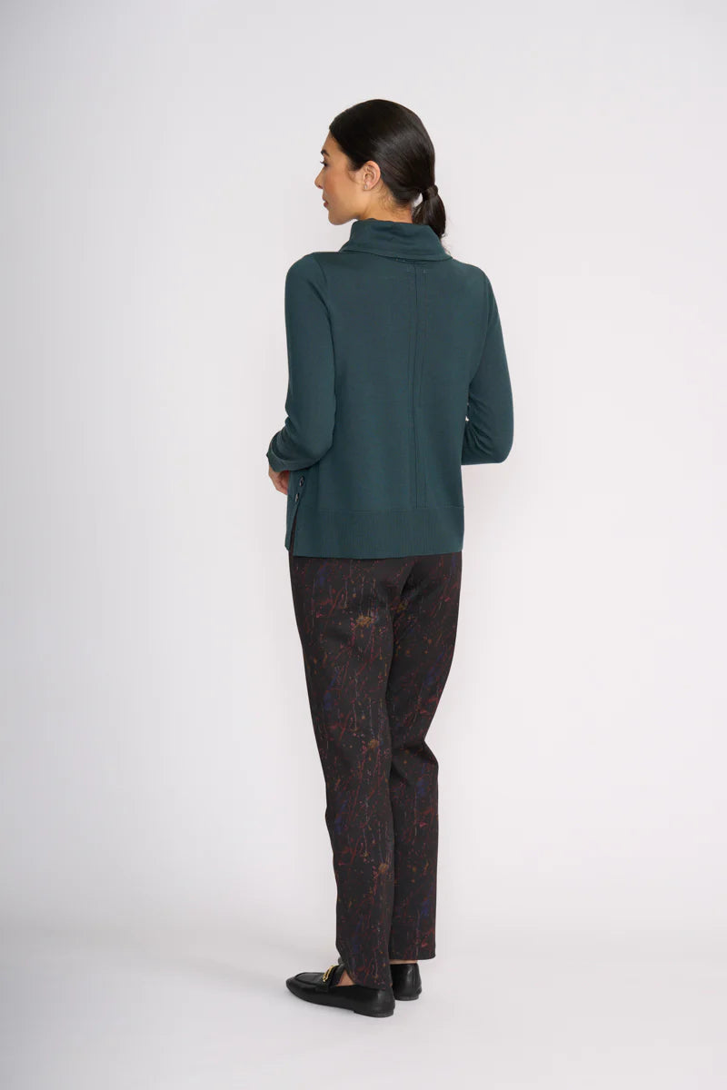 Detail Driven Sweater Ivy Foil