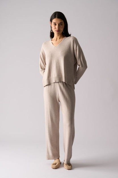 Set Play Pant Latte Foil