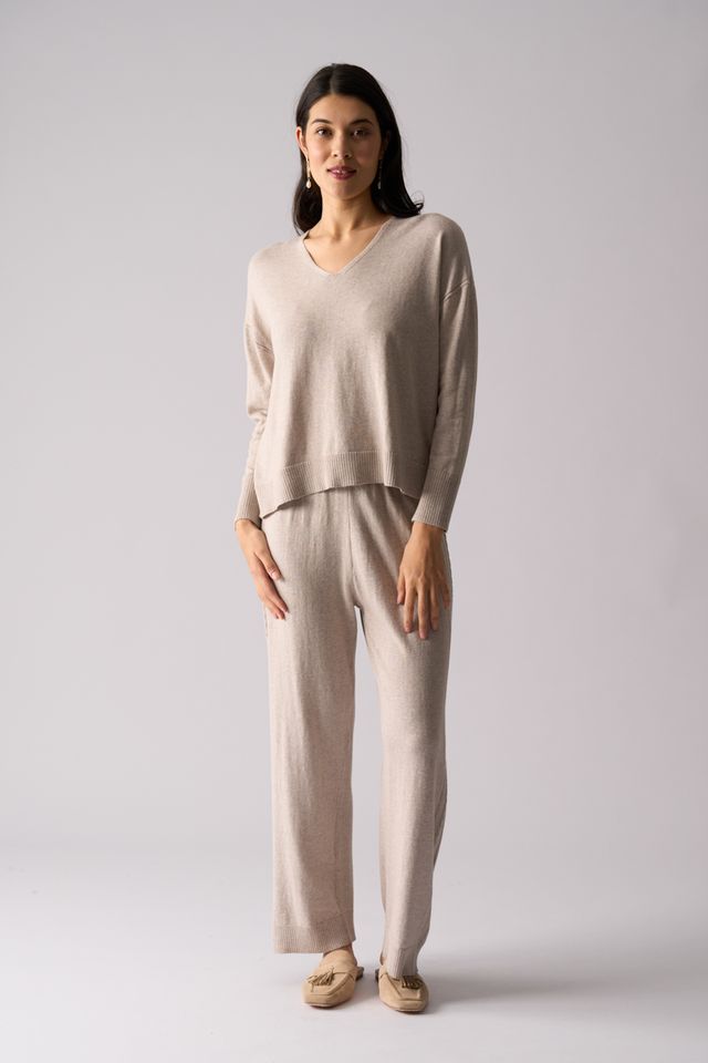 Set Play Pant Latte Foil