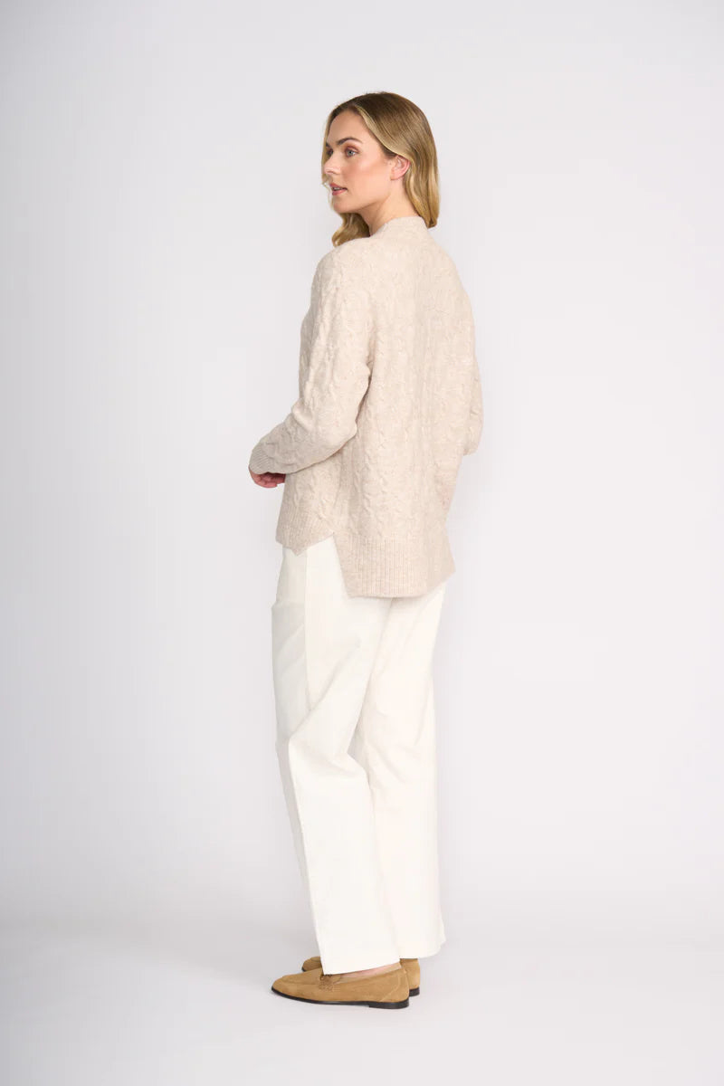 Gauge Your Interest Sweater Foil