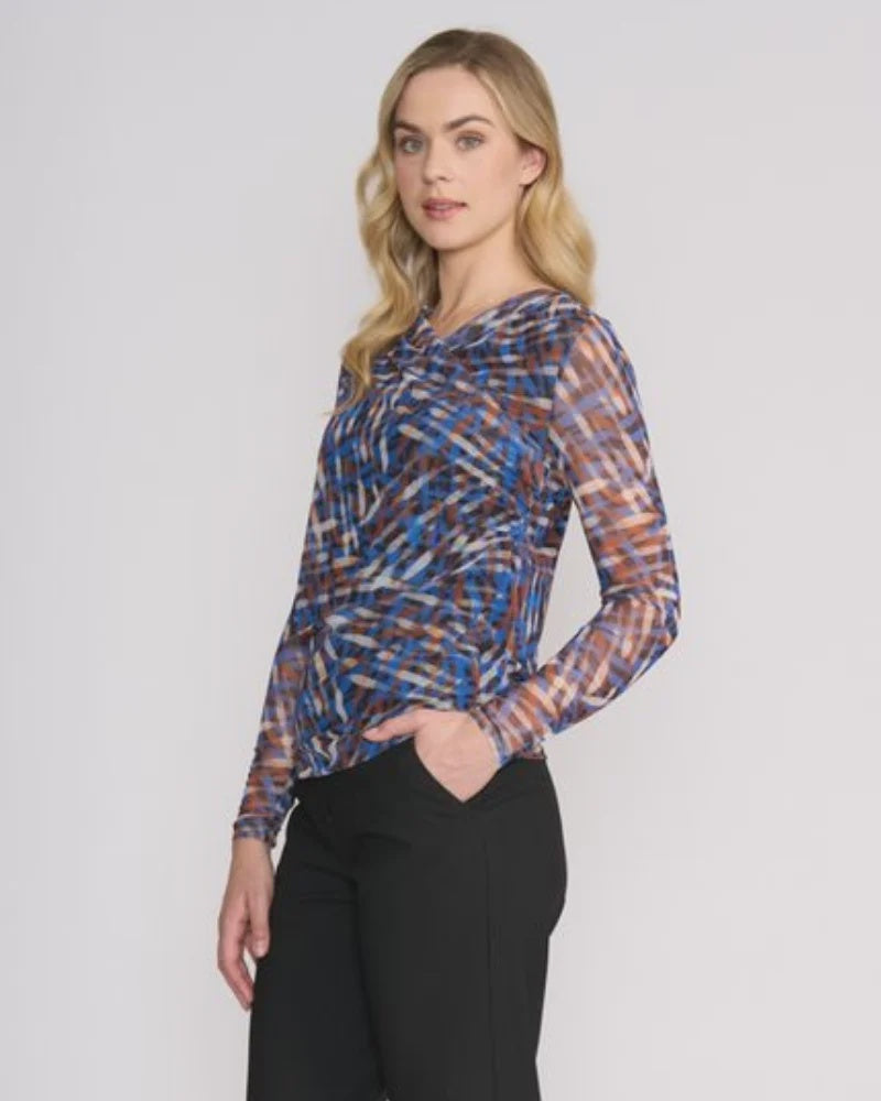 Sheer Fun Wrap Top Foil