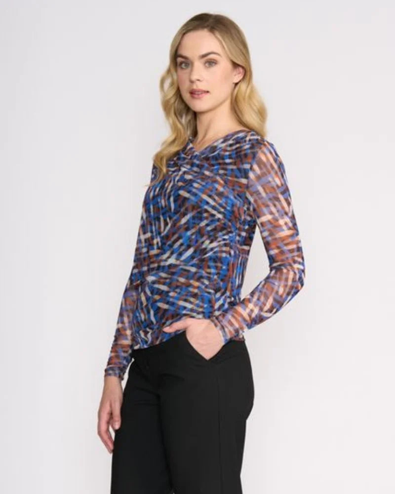 Sheer Fun Wrap Top Foil