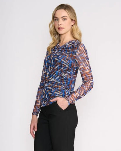 Sheer Fun Wrap Top Foil