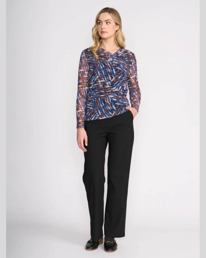 Sheer Fun Wrap Top Foil