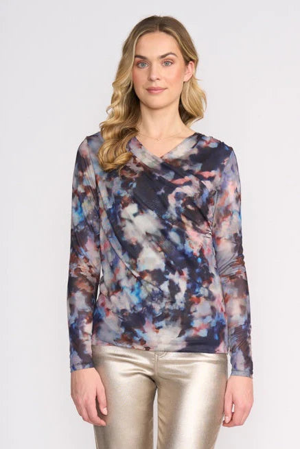 Sheer Fun Wrap Top Foil