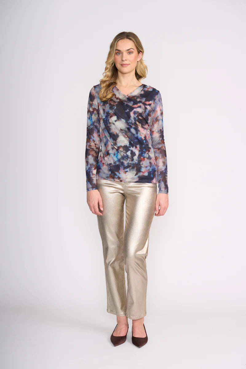 Sheer Fun Wrap Top Foil