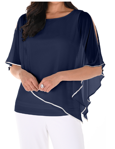 Frank Lyman 185420 Chic Embellished Pullover