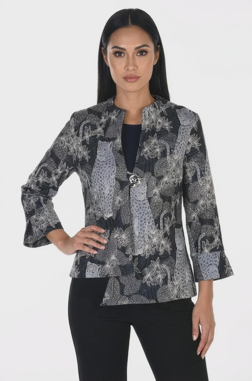 Woven Jacket Blue/Black - Frank Lyman