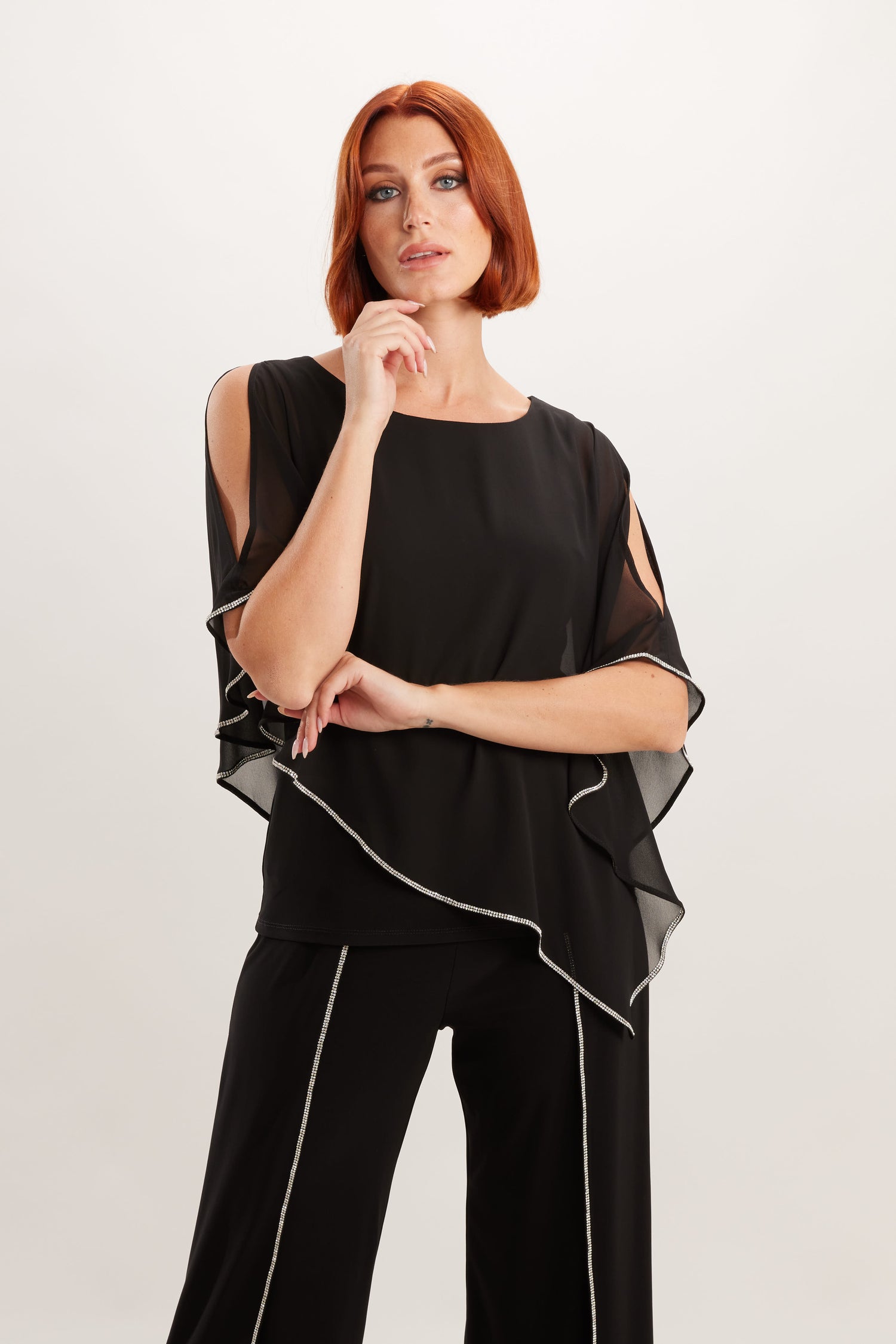 Frank Lyman 185420 Chic Embellished Pullover