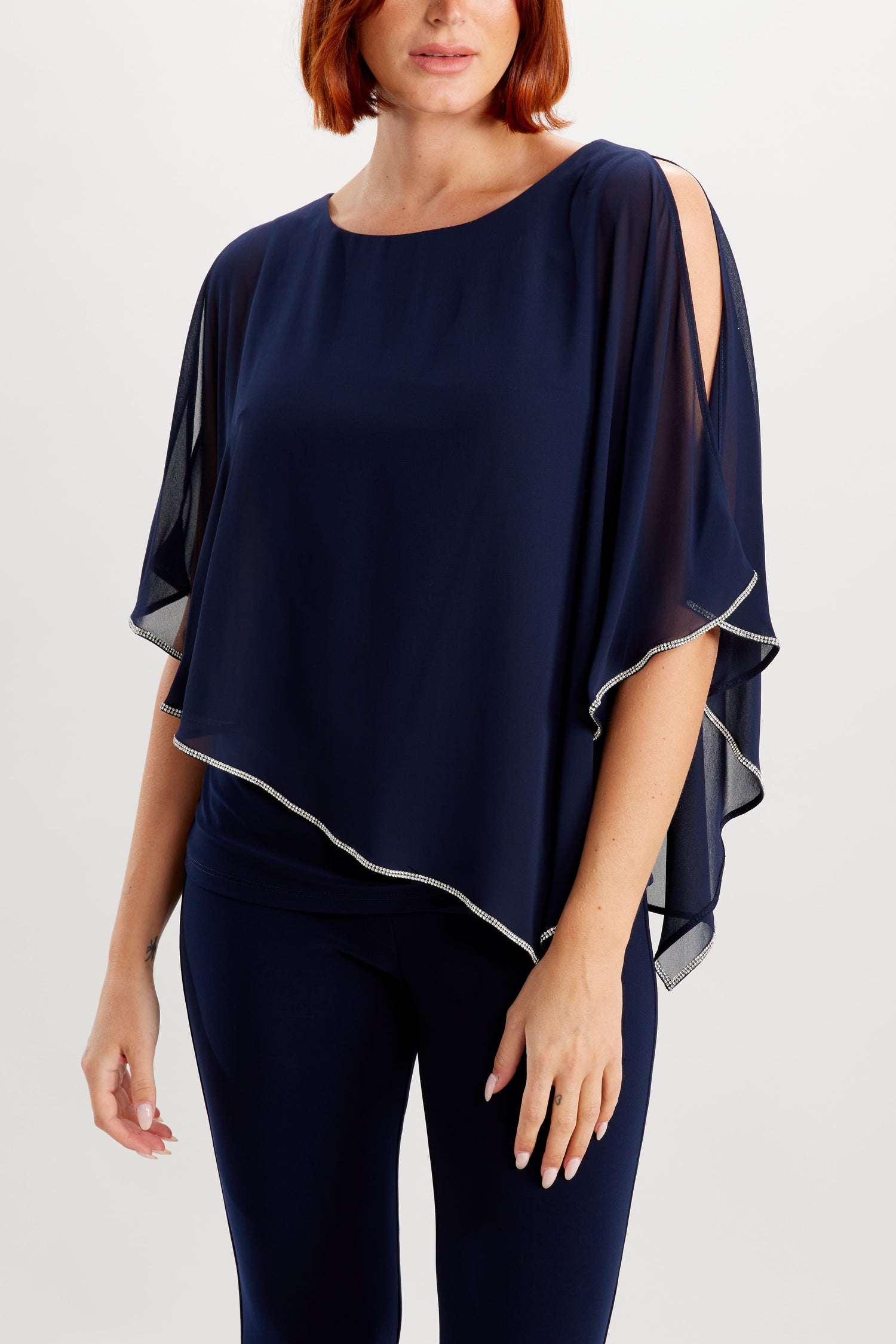 Frank Lyman 185420 Chic Embellished Pullover