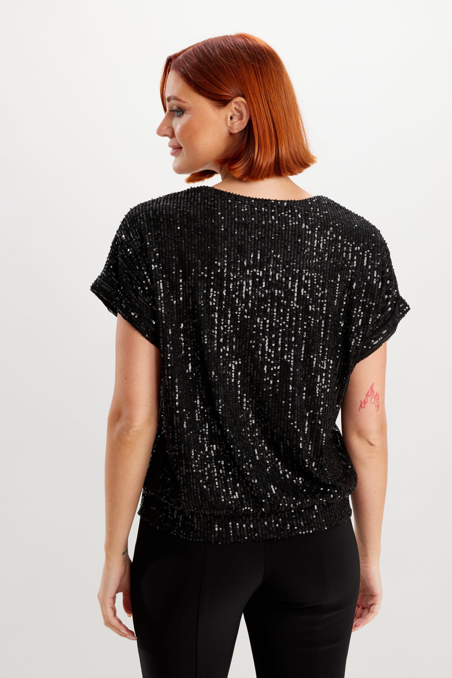 Frank Lyman 226482 Glamorous Sequin Pullover