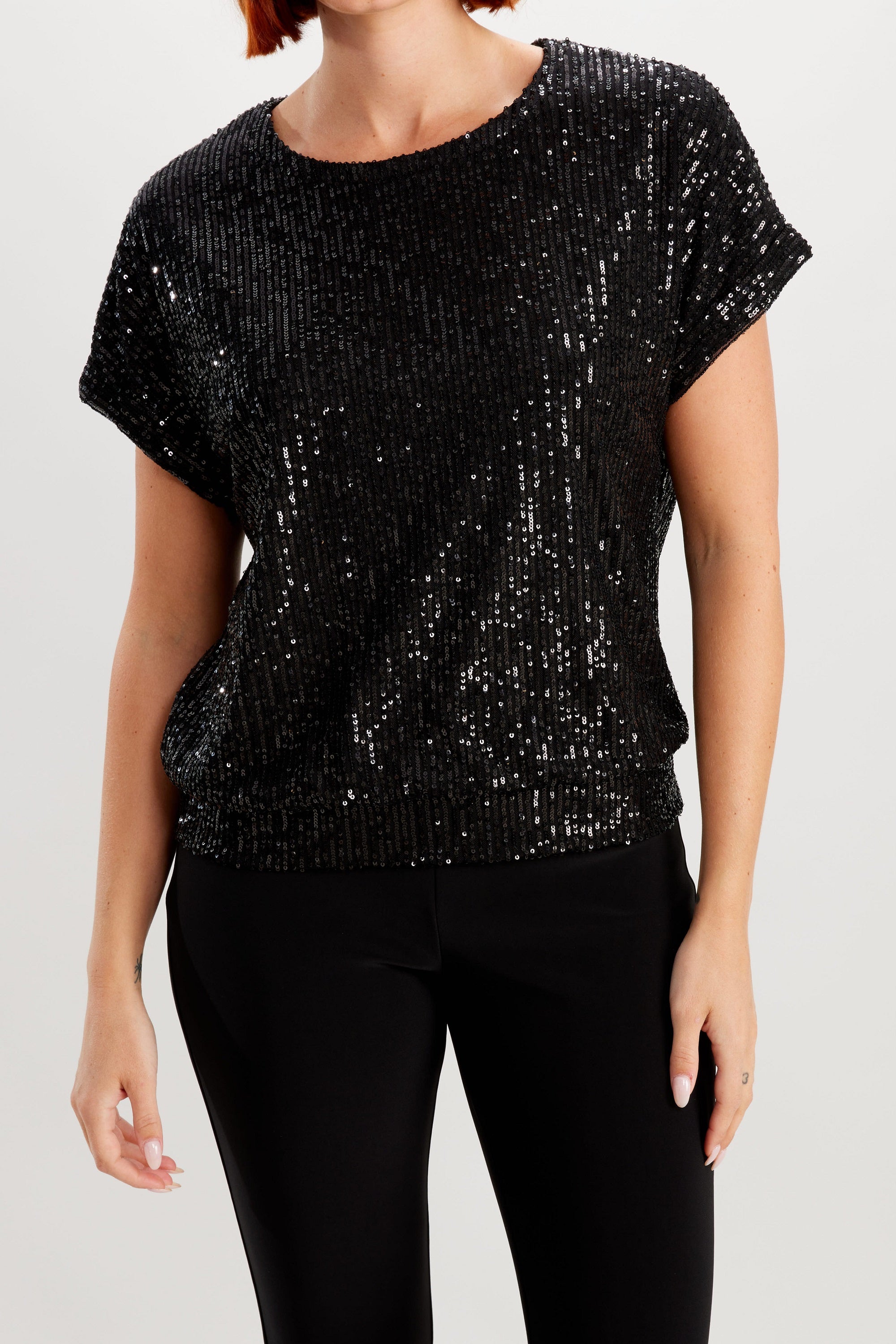 Frank Lyman 226482 Glamorous Sequin Pullover