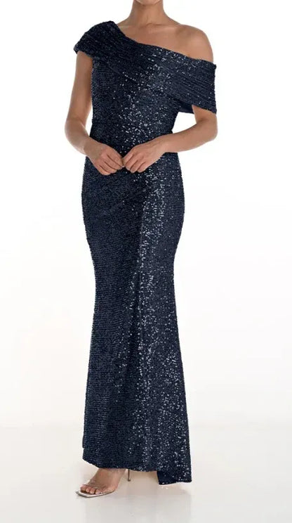 Sequin Evening Dress - Frank Lyman