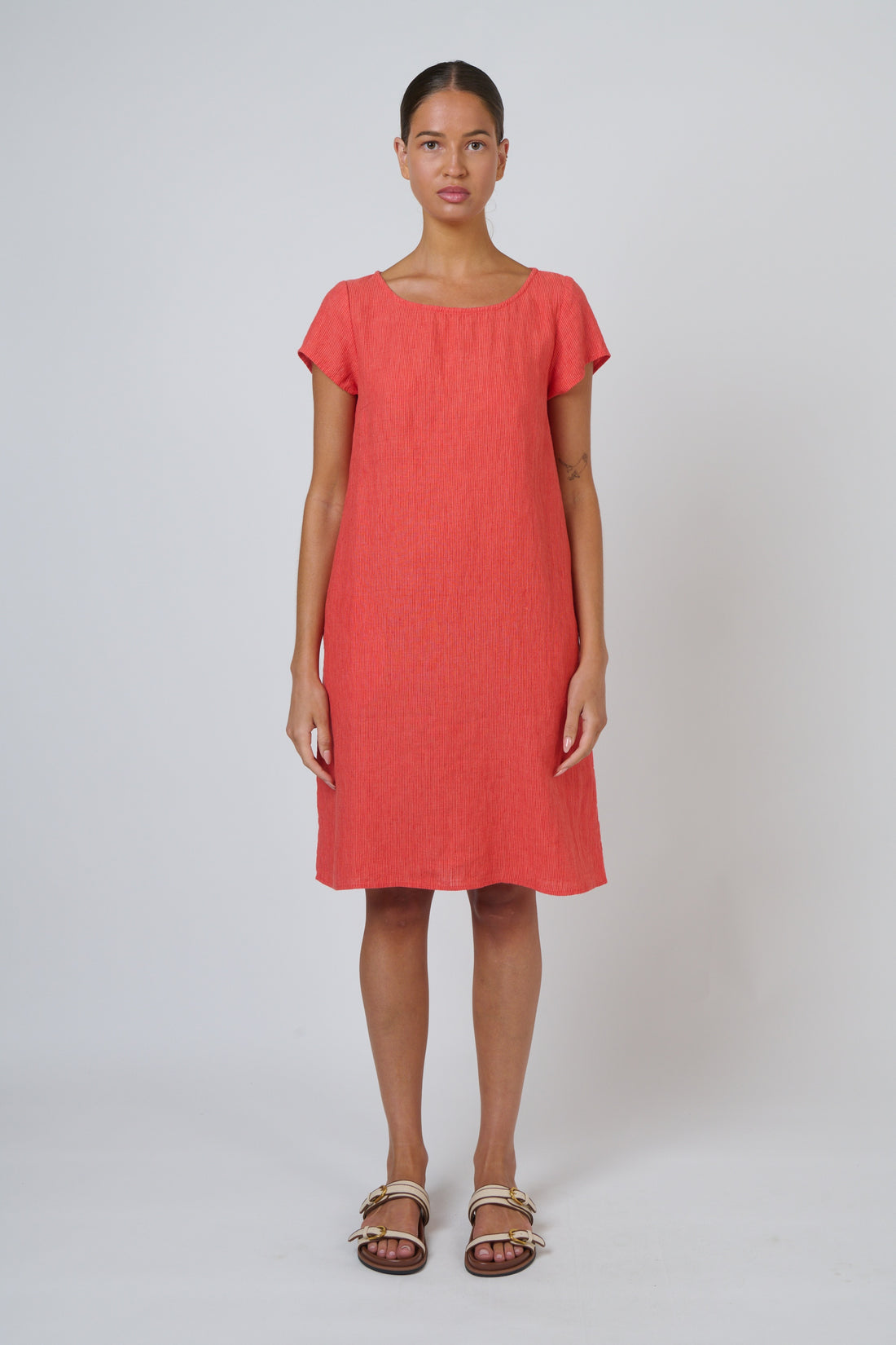 Sunset Strip Linen Dress – Naturals by O&amp;J