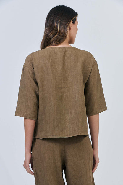 Naturals GA584 Linen Top