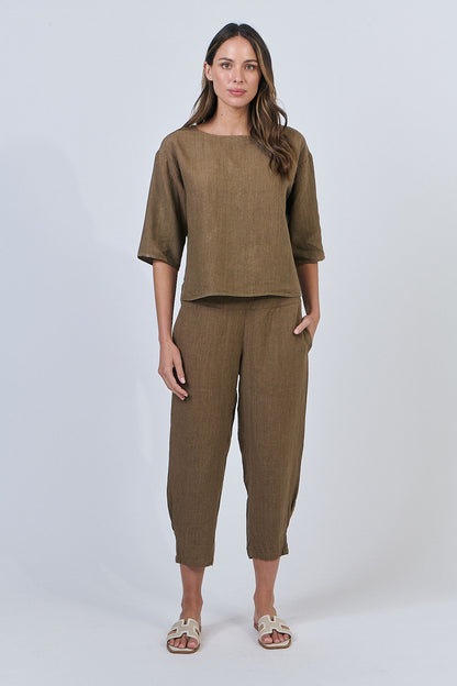Naturals GA584 Linen Top