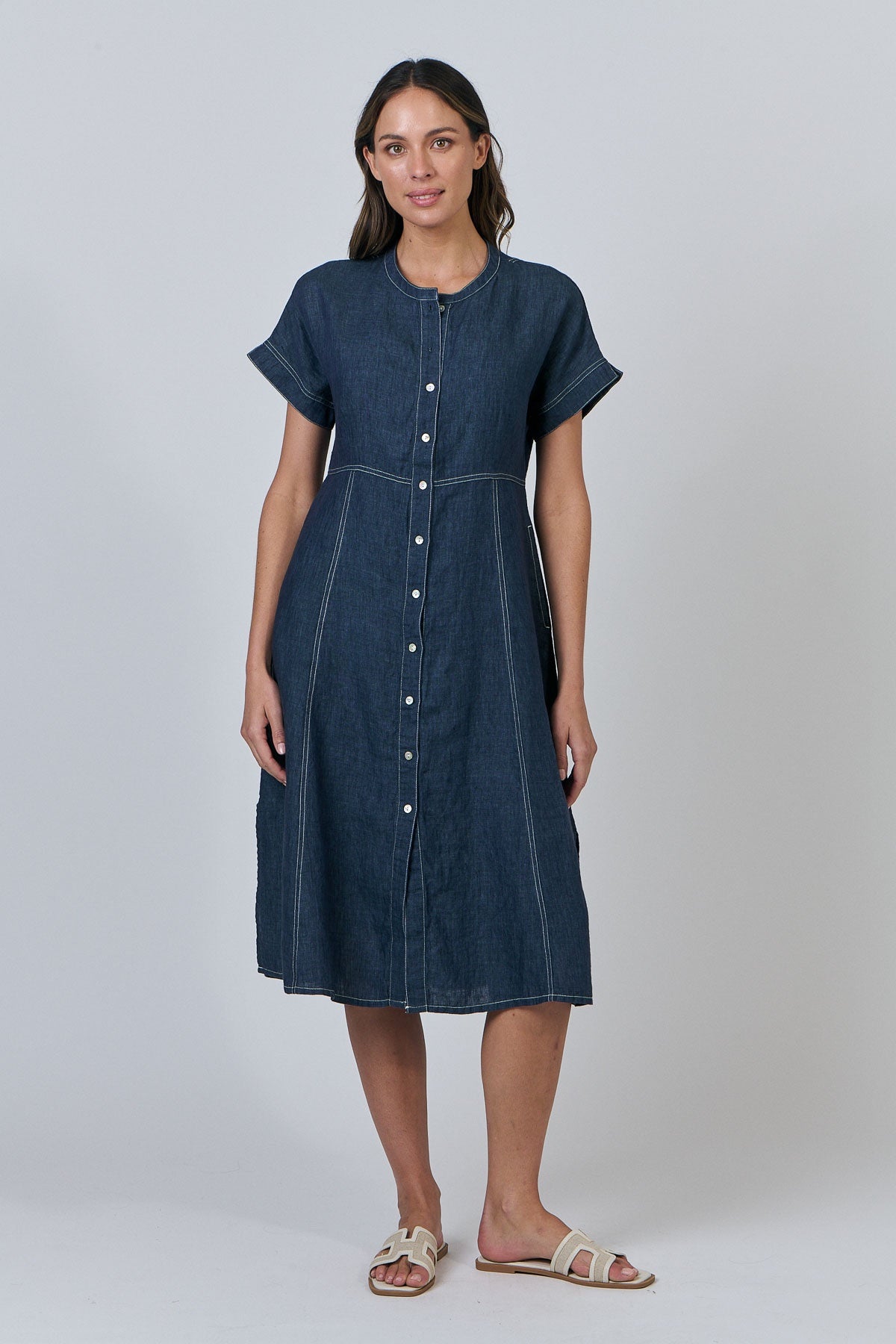 GA612 Linen Dress