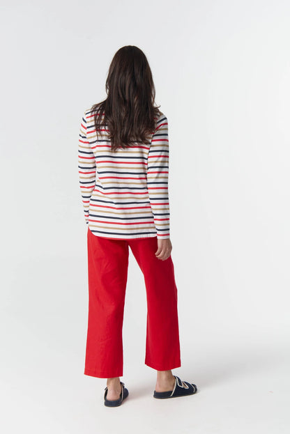 Original Multi Stripe Long Sleeve Top Goondiwindi