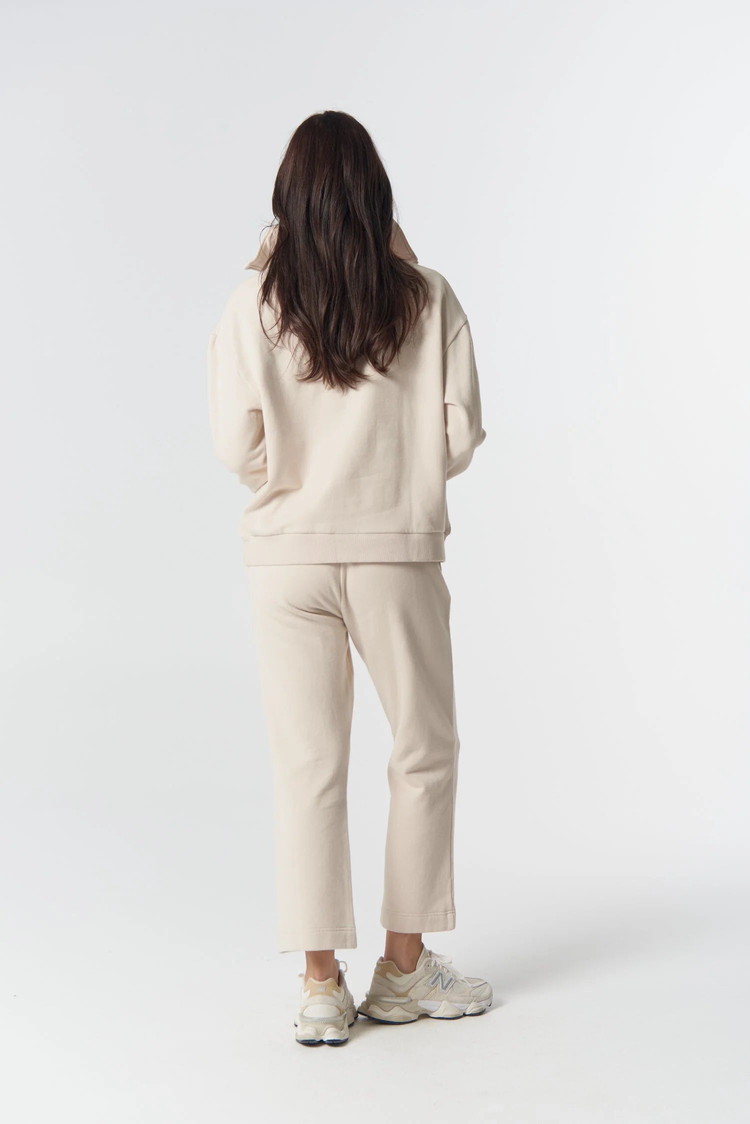 Rugged 1/2 Zip Cotton Sweater - Goondiwindi