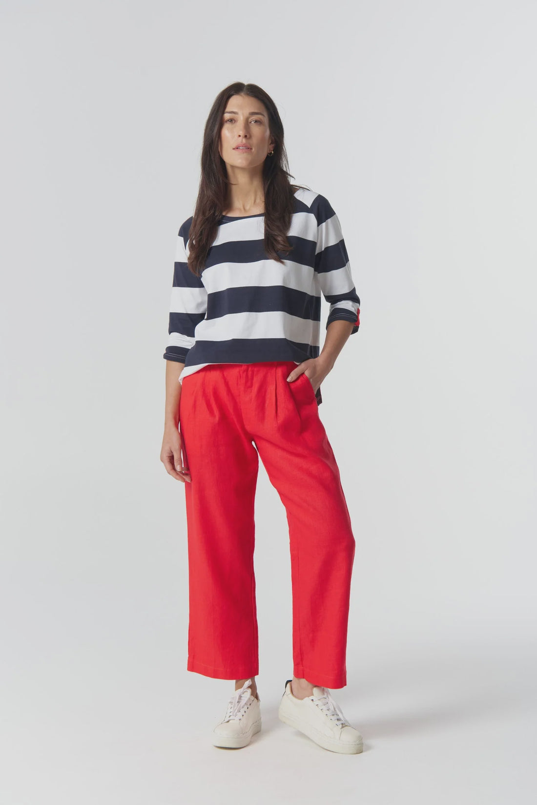 Track 3/4 Sleeve Cotton Jersey Goondiwindi