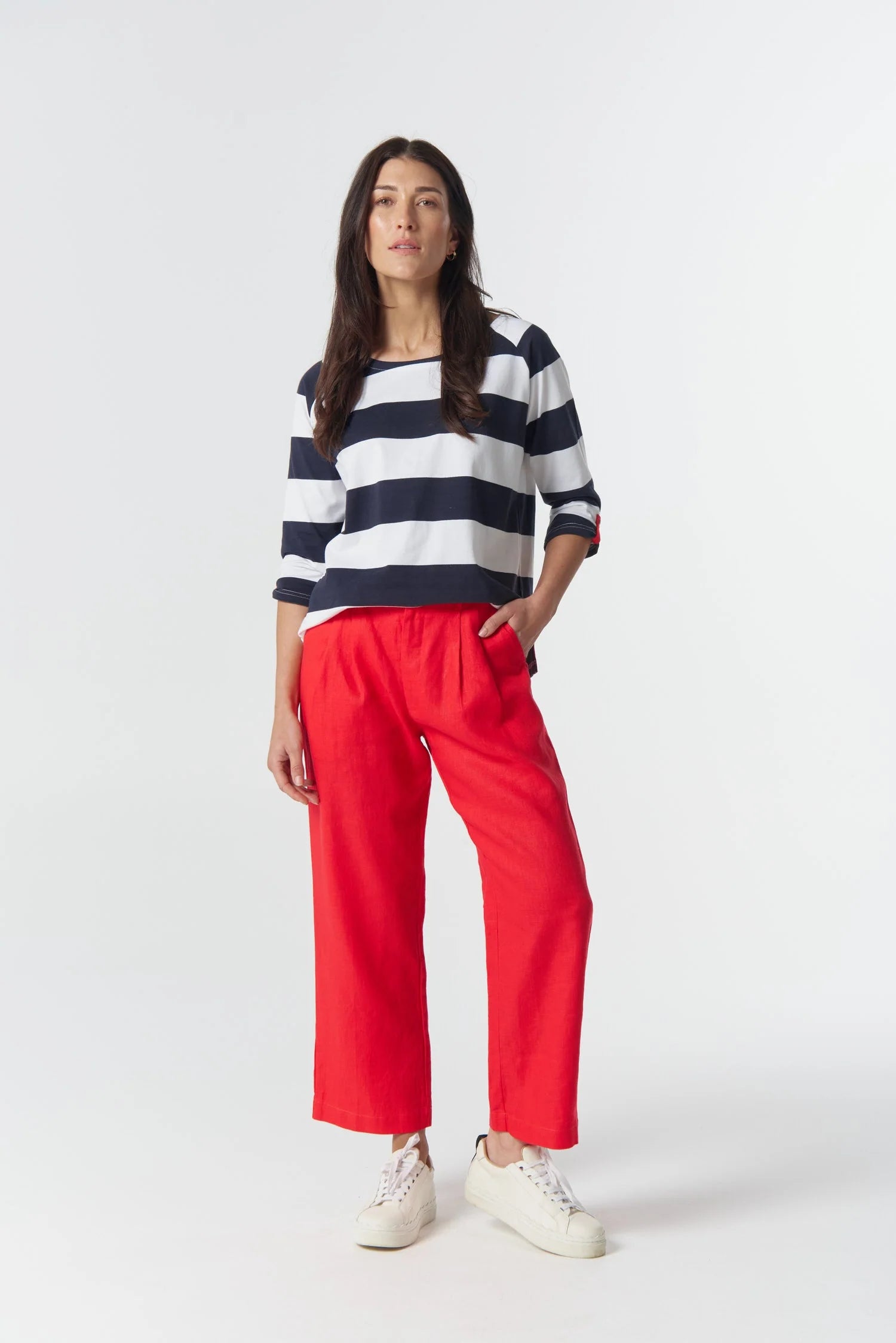 Track 3/4 Sleeve Cotton Jersey Goondiwindi