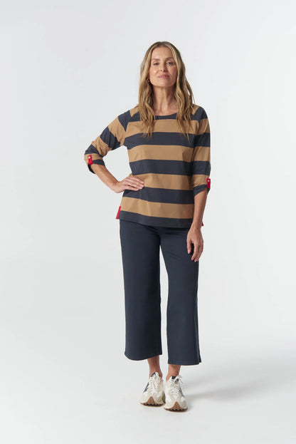 Track 3/4 Sleeve Cotton Jersey Goondiwindi