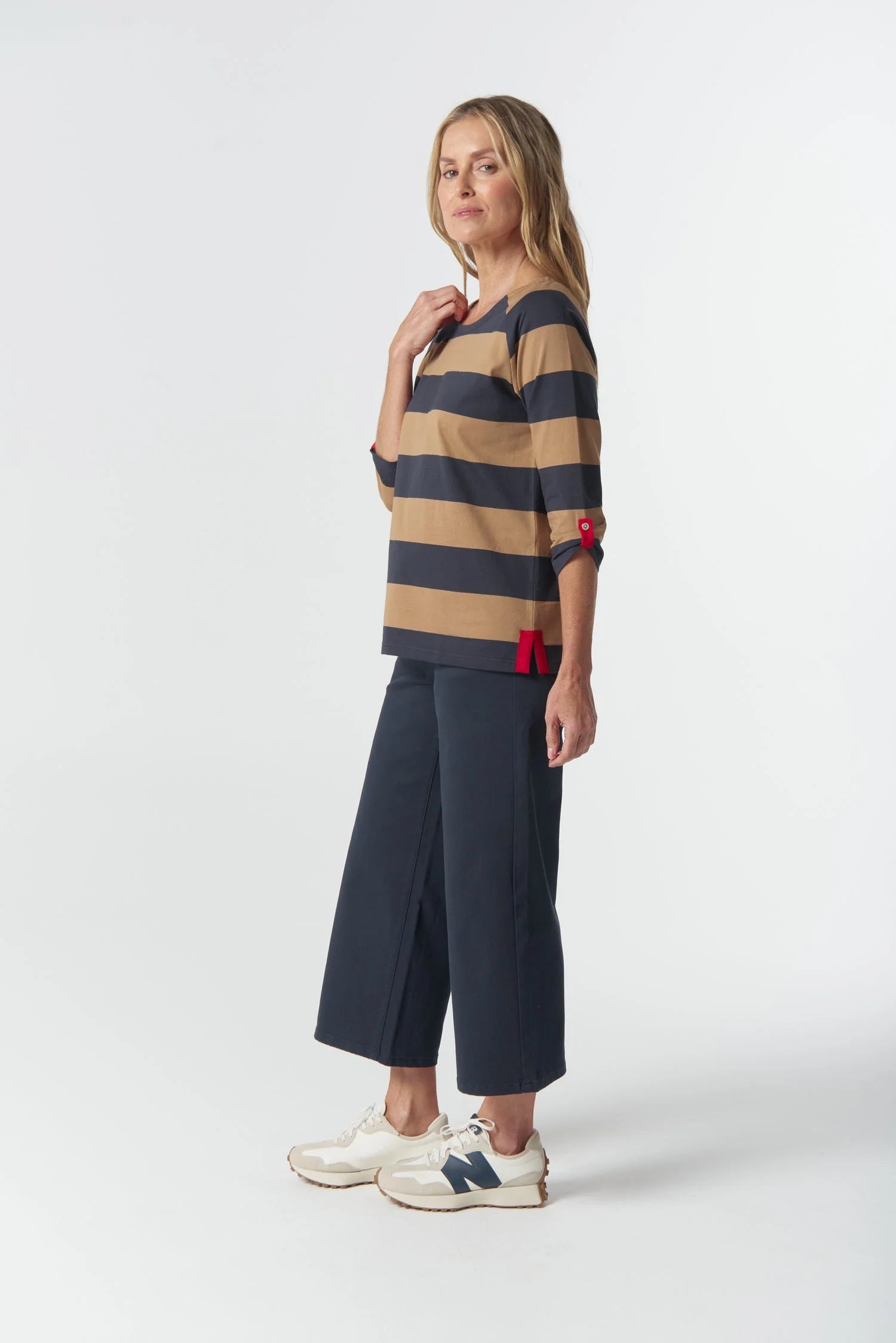 Track 3/4 Sleeve Cotton Jersey Goondiwindi
