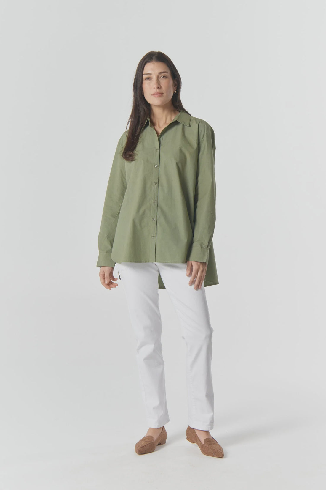 Bloom Oversized Basic Shirt - Goondiwindi