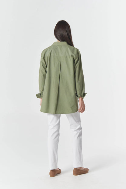 Bloom Oversized Basic Shirt - Goondiwindi