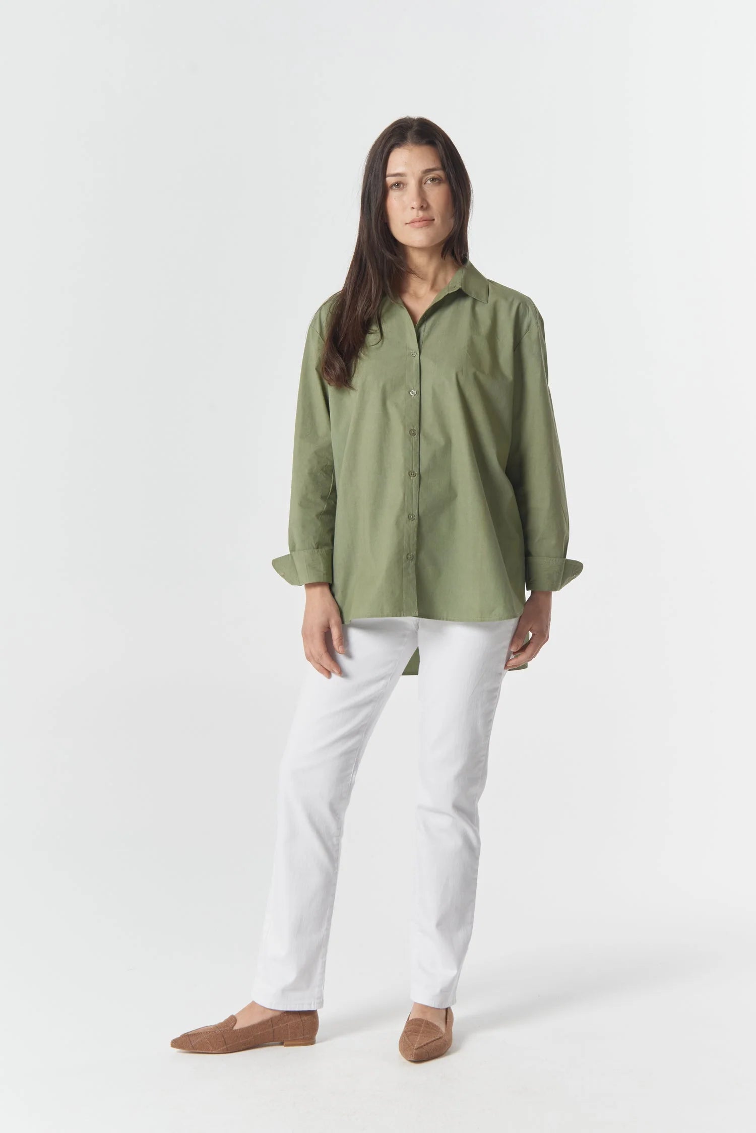 Bloom Oversized Basic Shirt - Goondiwindi