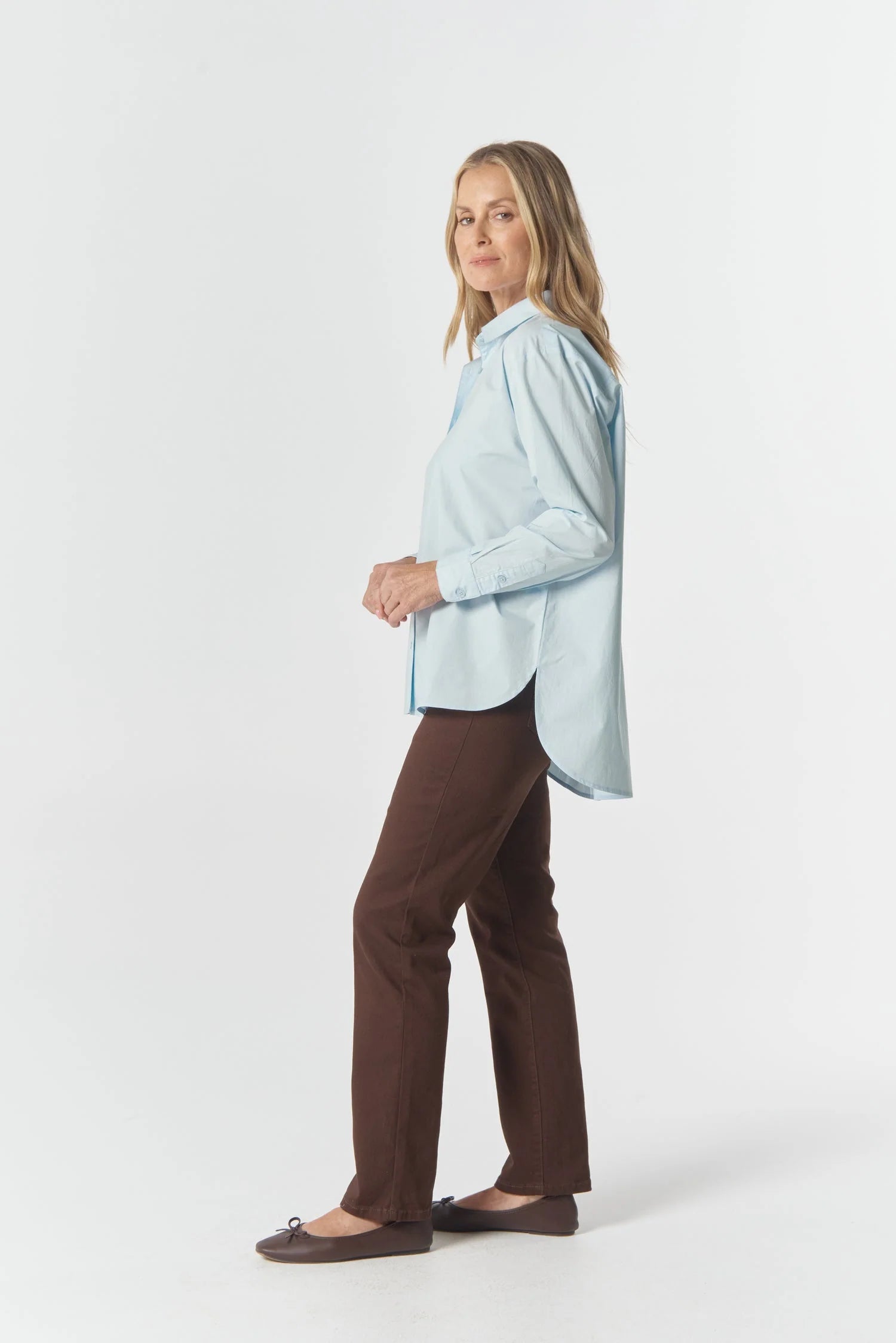 Bloom Oversized Basic Shirt - Goondiwindi