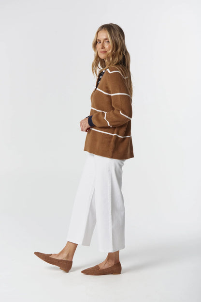Husk Cotton Cashmere Knit Jumper - Goondiwindi