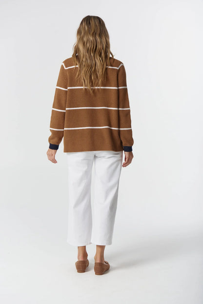 Husk Cotton Cashmere Knit Jumper - Goondiwindi